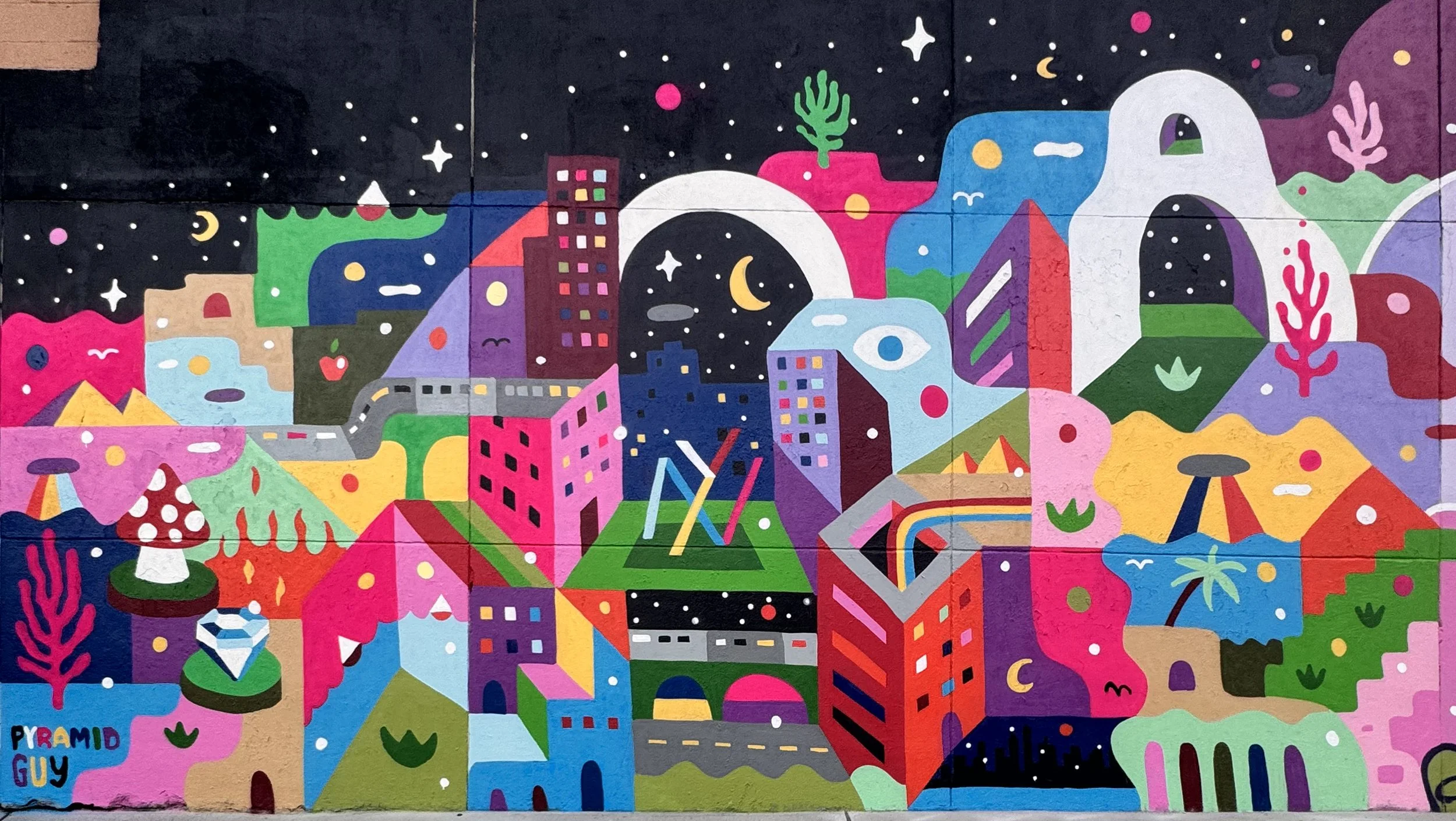 Murals — Artwork by Kris Kanaly